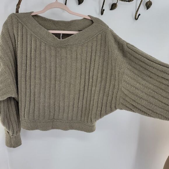 Free people cabin fever pullover convertible sweater - Picture 5 of 16